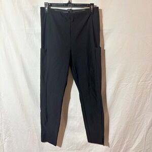 Athleta Womens Wander Slim Ankle Black Pull On Stretch Pant Size‎ 8